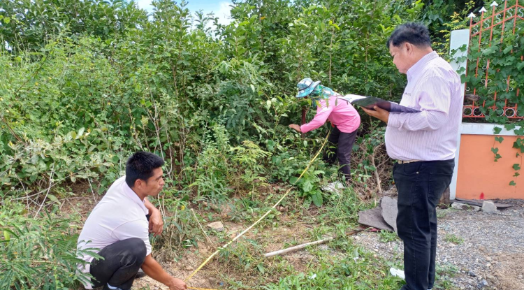 วันที่ 14 พฤศจิกายน 2566 นายชัยรัตน์ กิตติหิรัญวัฒน์ นายกเทศมนตรีตำบลตลาดแค มอบหมายให้เจ้าหน้าที่เทศบาลตำบลตลาดแค  ดำเนินการสำรวจพื้นที่ บริเวณถนนเทศบาลซอย 9/10  เก็บข้อมูลเพื่อการจัดทำแผนพัฒนาท้องถิ่น ในเขตเทศบาลตำบลตลาดแค อำเภอโนนสูง จังหวัดนครราชสีมา