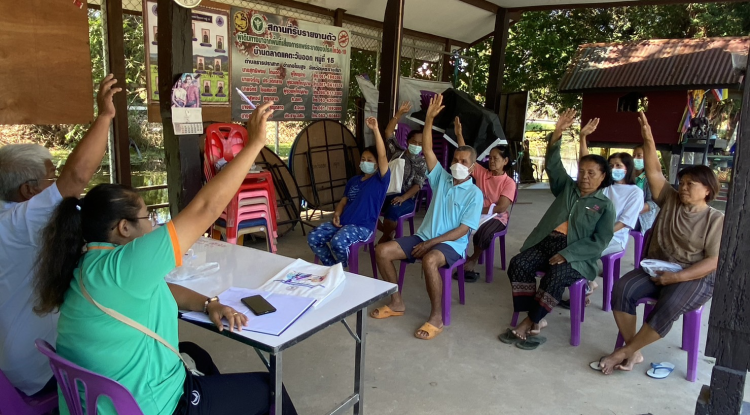 วันที่ 6 ธันวาคม 2566 นายชัยรัตน์ กิตติหิรัญวัฒน์ นายกเทศมนตรีตำบลตลาดแค มอบหมายให้เจ้าหน้าที่เทศบาลตำบลตลาดแค ลงพื้นที่ร่วมสังเกตุการณ์ในการประชุมคณะกรรมการชุมชน  ชุมชนตลาดแคตะวันออกฝั่งใต้และชุมชนสำโรงตะวันออก  ตำบลธารปราสาท อำเภอโนนสูง จังหวัดนครราชสีมา