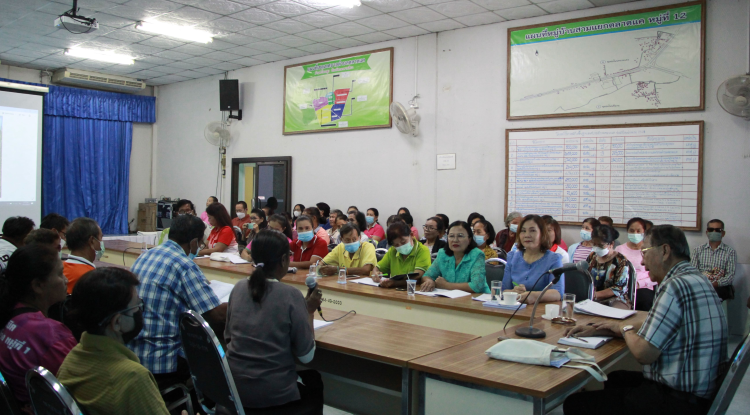 วันที่ 12 ธันวาคม 2566 นายชัยรัตน์ กิตติหิรัญวัฒน์ นายกเทศมนตรีตำบลตลาดแค พร้อมด้วยคณะผู้บริหาร สมาชิกสภาเทศบาลตำบลตลาดแค ร่วมประชุมคณะกรรมการชุมชน  ประจำปีงบประมาณ 2567 ณ ห้องประชุมเทศบาลตำบลตลาดแค ตำบลธารปราสาท อำเภอโนนสูง จังหวัดนครราชสีมา