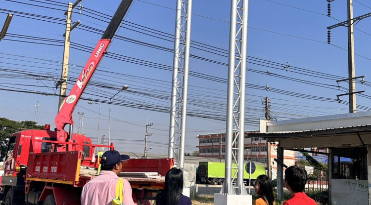 วันที่ 22 กุมภาพันธ์ 2567 นายชัยรัตน์ กิตติหิรัญวัฒน์ นายกเทศมนตรีตำบลตลาดแค มอบหมายให้เจ้าหน้าที่เทศบาลตำบลตลาดแค ลงพื้นที่ดำเนินการสำรวจภาษีป้าย บริษัท ปิโตรเลียมไทยคอร์ปอเรชั่น จำกัด   ตำบลธารปราสาท อำเภอโนนสูง จังหวัดนครราชสีมา