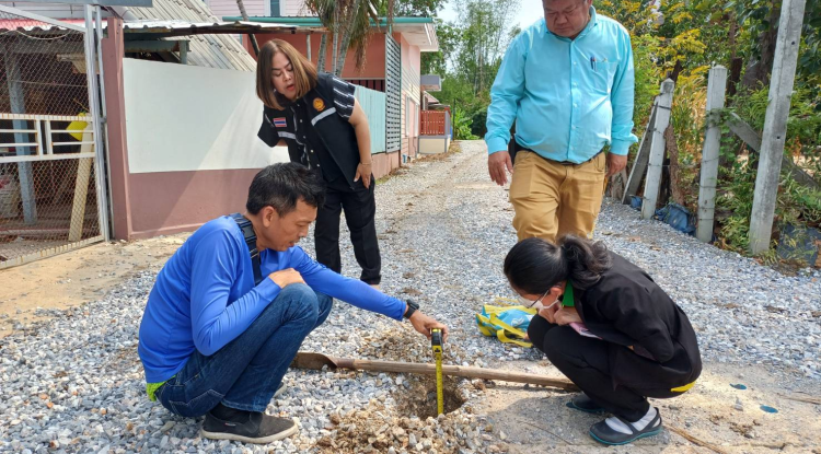 วันที่  20 มีนาคม 2567 นายชัยรัตน์ กิตติหิรัญวัฒน์ นายกเทศบาลตำบลตลาดแค มอบหมายให้คณะกรรมการตรวจรับงานจ้าง ลงพื้นที่ตรวจรับงานโครงการก่อสร้างถนนหินคลุกและท่อระบายน้ำ คสล. ถนนเทศบาลซอย 7/4 (ถนนเทศบาลซอย 7 ถึงถนนเทศบาลซอย 17)) ชุมชนตลาดตะวันออกฝั่งเหนือ หมู่ที่ 15 ตำบลธารปราสาท อำเภอโนนสูง จังหวัดนครราชสีมา