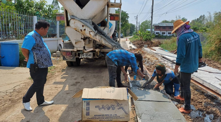 วันที่  22  มีนาคม 2567 นายชัยรัตน์ กิตติหิรัญวัฒน์ นายกเทศบาลตำบลตลาดแค มอบหมายให้คณะกรรมการตรวจรับพัสดุ  ลงพื้นที่ดำเนินการควบคุมการก่อสร้างงานโครงการวางท่อระบายน้ำ คสล. ถนนเทศบาลซอย 13  ชุมชนตะขบ หมู่ที่ 4 ตำบลธารปราสาท อำเภอโนนสูง จังหวัดนครราชสีมา