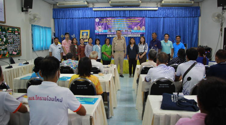 วันที่ 5 เมษายน 2567 นายชัยรัตน์ กิตติหิรัญวัฒน์ นายกเทศมนตรีตำบลตลาดแค เป็นประธานเปิดโครงการรณรงค์ป้องกันโรคพิษสุนัขบ้า ประจำปีงบประมาณ พ.ศ. 2567 ภายใต้โครงการสัตว์ปลอดโรค คนปลอดภัย จากโรคพิษสุนัขบ้า ตามพระปณิธานศาสตราจารย์ ดร.สมเด็จเจ้าฟ้าฯ กรมพระศรีสวางควัฒน วรขัตติยราชนารี ณ ห้องประชุมเทศบาลตำบลตลาดแค