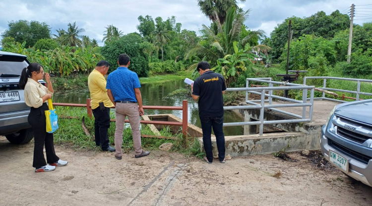 วันที่ 17 กรกฎาคม 2567 นายชัยรัตน์ กิตติหิรัญวัฒน์ นายกเทศมนตรีตำบลตลาดแค มอบหมายให้เจ้าหน้าที่เทศบาลตำบลตลาดแค ลงพื้นที่ร่วมกับตัวแทนจากโครงการส่งน้ำและบำรุงรักษาทุ่งสัมฤทธิ์ สำรวจจุดก่อสร้างฝายกั้นน้ำ บริเวณบ้านตลาดแคตะวันออก  หมู่ 15 ตำบลธารปราสาท อำเภอโนนสูง  จังหวัดนครราชสีมา