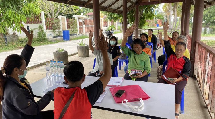 วันที่ 4 พฤศจิกายน 2567 นายชัยรัตน์ กิตติหิรัญวัฒน์ นายกเทศมนตรีตำบลตลาดแค มอบหมายให้เจ้าหน้าที่เทศบาลตำบลตลาดแค ลงพื้นที่ร่วมสังเกตุการณ์ในการประชุมคณะกรรมการชุมชน ชุมชนตลาดแค   ตำบลธารปราสาท อำเภอโนนสูง จังหวัดนครราชสีมา