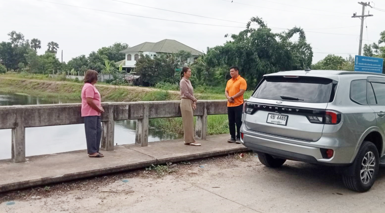 วันที่ 12 มิถุนายน 2568 นางสาวบรรจง เพ็ชรพิมาย นายกเทศมนตรีตำบลตลาดแค พร้อมด้วยเจ้าหน้าที่งานป้องกันและบรรเทาสาธารณภัย  ลงพื้นที่สำรวจปริมาณน้ำในลำธารปราสาท เพื่อเตรียมการป้องกันการเกิดเหตุสาธารณภัย ในเขตพื้นที่เทศบาลตำบลตลาดแค อำเภอโนนสูง จังหวัดนครราชสีมา